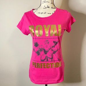 Disney Princess Royal Perfection Shirt Sz L 11/13